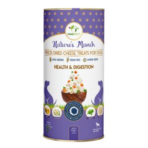 Functionele Freeze Dried hondensnack Gezondheid en Spijsvertering 75 gr. productfoto