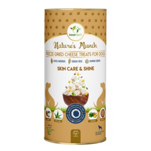 Functionele Freeze Dried hondensnack Huid en Vacht 75 gr. productfoto