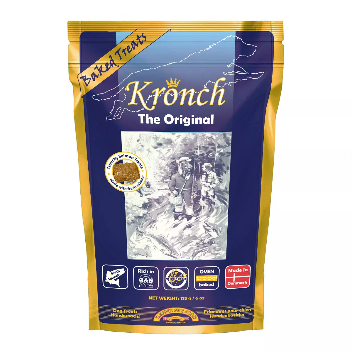 Lakse Kronch "Original" Zalmsnacks 100% zalm productfoto